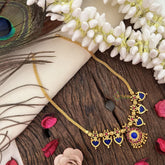 Traditional Kerala Palakka Short Neckpiece-G15300